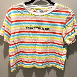 Tommy Hilfiger striped crop top